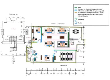 Praxisfläche zur Miete 9 Zimmer 226,4 m² Bürofläche Bieblacher Berg / Verlängerte Bieblacher Straße Gera 07552