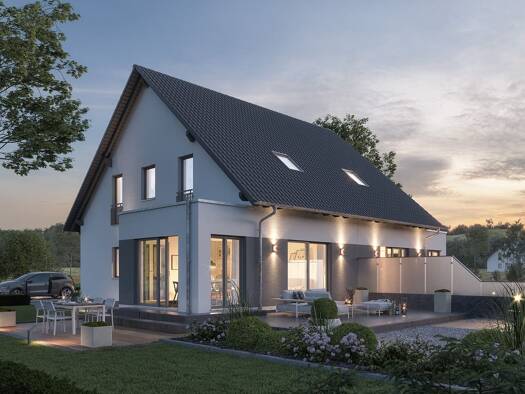 Doppelhaushälfte zum Kauf - Erstbezug provisionsfrei 456.000 € 4 Zimmer 152 m² 390 m² Grundstück Gau-Odernheim 55239