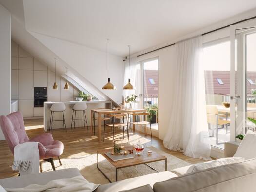 Wohnung zum Kauf - Erstbezug provisionsfrei 654.500 € 4 Zimmer 95,6 m² 2. Geschoss Laubegast Dresden 01279