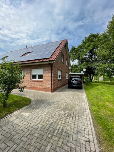 Doppelhaushälfte zur Miete 800 € 4 Zimmer 110 m² 1.000 m² Grundstück Stapelmoor Weener 26826