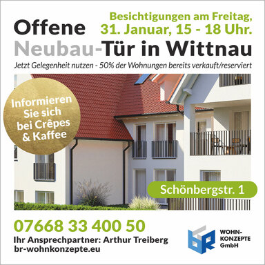 Wohnung zum Kauf provisionsfrei 510.000 € 4,5 Zimmer 119 m² Schönbergstraße Wittnau 79299