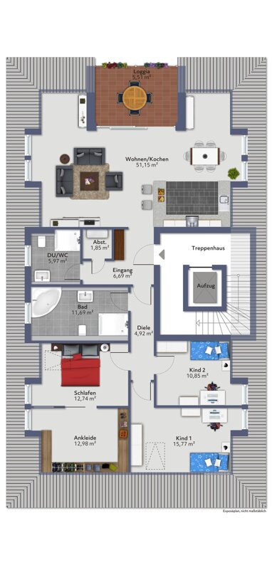 Wohnung zum Kauf 1.070.000 € 4 Zimmer 140,2 m² Wahlbezirk 07 Bad Homburg vor der Höhe 61350