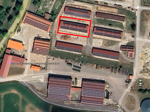 Lagerhalle zur Miete 2,95 € 530 m² Lagerfläche Rothenschirmbach Eisleben 06295