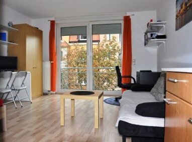 Wohnung zur Miete 490 € 1 Zimmer 26,2 m² 3. Geschoss Schweppermannstraße 27 Uhlandstraße Nürnberg 90408
