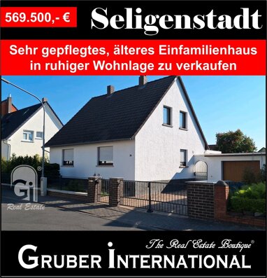 Einfamilienhaus zum Kauf 569.500 € 4 Zimmer 100 m² 500 m² Grundstück Seligenstadt Seligenstadt 63500