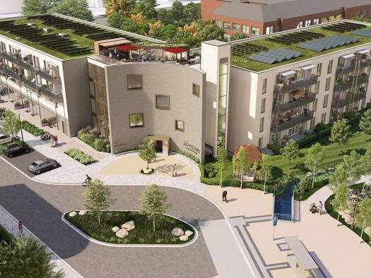 Studio zum Kauf - Erstbezug provisionsfrei als Kapitalanlage geeignet 327.000 € 2 Zimmer 55,9 m² Weendebogen 1 Weende Göttingen 37077