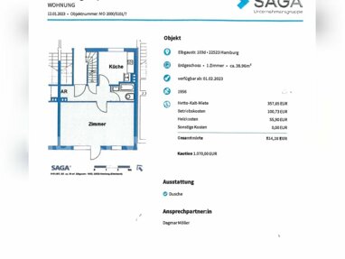 Wohnung zur Miete 357 € 1 Zimmer 38 m² Erdgeschoss Kornelimünster Aachen 52076