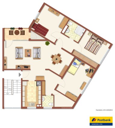 Wohnung zum Kauf 300.000 € 4 Zimmer 108,9 m² 1. Geschoss Neu-Kürenz 4 Trier 54296