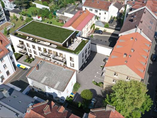 Wohnung zum Kauf - Neubau provisionsfrei 372.000 € 2 Zimmer 63,5 m² 1. Geschoss Innenstadt Aschaffenburg 63739