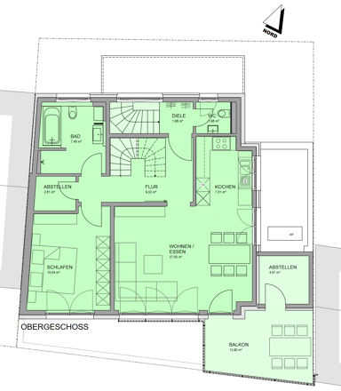 Wohnung zur Miete 1.800 € 5 Zimmer 130 m² 1. Geschoss frei ab sofort Besigheim Besigheim 74354