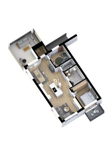 Apartment zum Kauf Provisionsfrei 389.500 € 3 Zimmer 96 m² 4. Geschoss Schützenstrasse 13 Stadtgebiet Vöhrenbach 78147