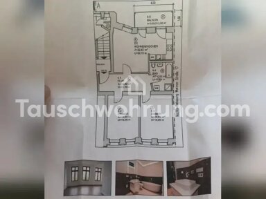 Wohnung zur Miete Tauschwohnung 650 € 3 Zimmer 74 m² 2. Geschoss Volkmarsdorf Leipzig 04315