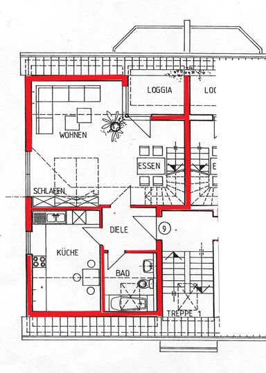 Wohnung zur Miete 660 € 2 Zimmer 66 m² 2. Geschoss Feucht Feucht 90537