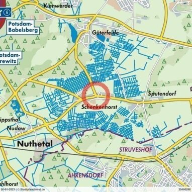 Grundstück zum Kauf 1.295.000 € 1.938 m² Grundstück Schenkenhorst Stahnsdorf 14532