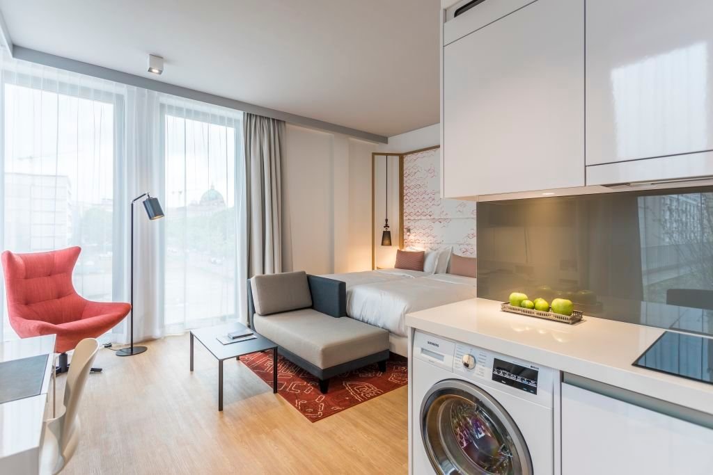 Wohnung zur Miete Wohnen auf Zeit 2.889 € 1 Zimmer 32 m² frei ab 03.12.2024 Scharrenstraße Mitte Berlin 10178