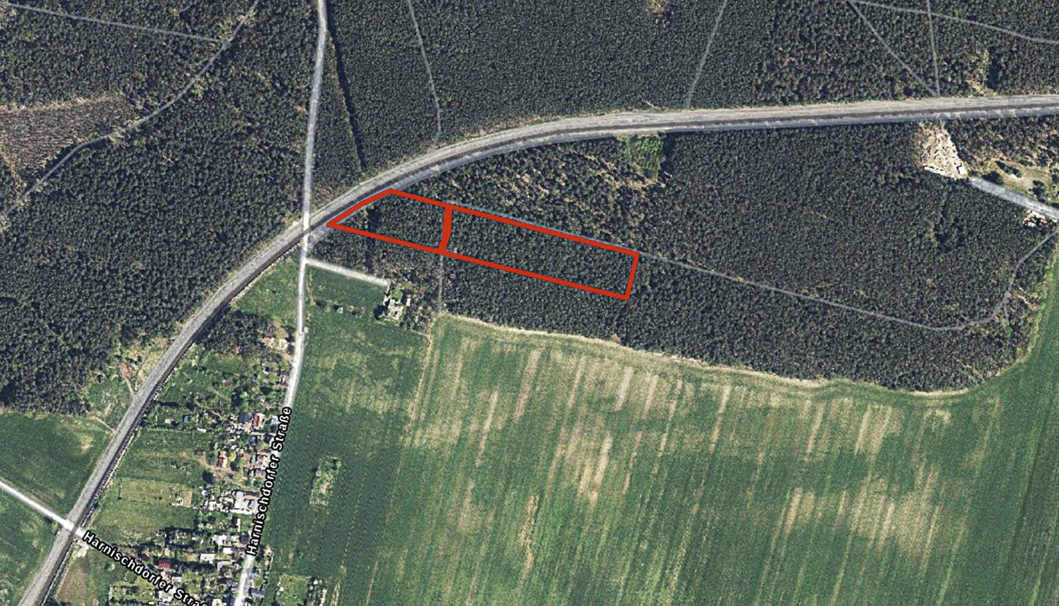 Land-/Forstwirtschaft zum Kauf 13.000 € 26.203 m² Grundstück nahe Harnischdorfer Straße Groß Oßnig Neuhausen/Spree 03058