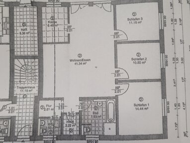 Wohnung zur Miete 650 € 4 Zimmer 100 m² 1. Geschoss Am Postbruch 3 Krukow Kuckssee 17217