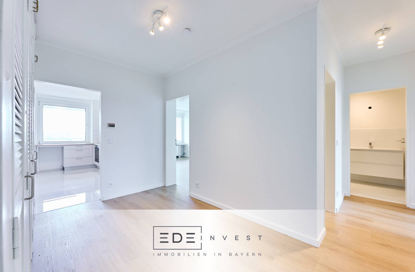 Hochwertig renoviert & bestens gelegen – 3-Zimmer-Wohnung mit Blick ins Grüne