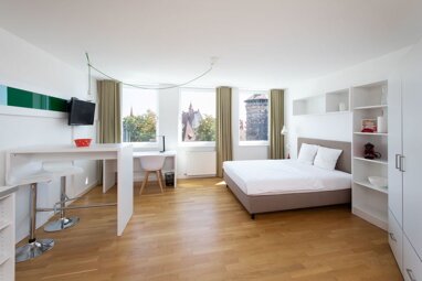 Wohnung zur Miete Wohnen auf Zeit 2.267 € 1 Zimmer 31 m² frei ab 28.07.2024 Am Plärrer Gostenhof Nürnberg 90429