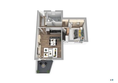 Wohnung zum Kauf Provisionsfrei 360.000 € 2 Zimmer 69,4 m² Erdgeschoss Am Perfort 9 Bad Hersfeld Bad Hersfeld 36251