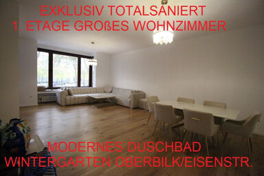 Wohnung zur Miete 1.200 € 3 Zimmer 95,4 m² 1. Geschoss Eisenstraße 11 Oberbilk Düsseldorf 40227