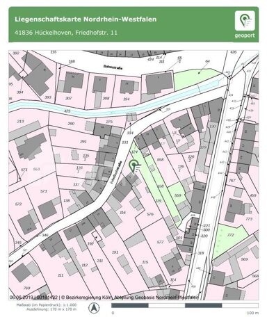 Grundstück zum Kauf 75.900 € 500 m² Grundstück Baal Hückelhoven 41836