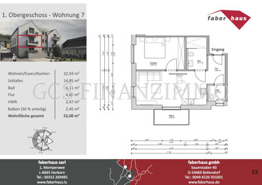 Wohnung zum Kauf 210.000 € 2 Zimmer 53,1 m² St. Amandus-Straße Kordel 54306