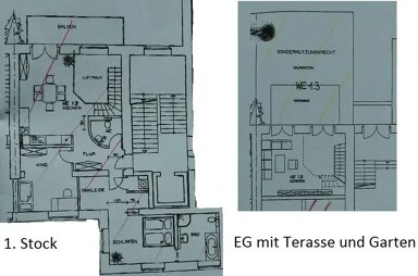 Wohnung zur Miete 700 € 3 Zimmer 105 m² Jupiterweg 47 Südstadt 42 Fürth 90763