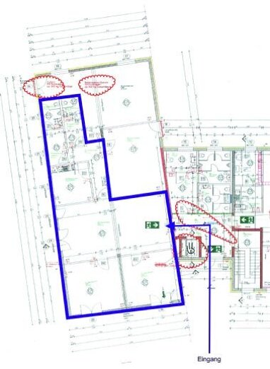 Büro-/Praxisfläche zur Miete 1.526 € 3 Zimmer 155 m² Bürofläche Im Mühlengrund 3 Oberbieber Neuwied 56566