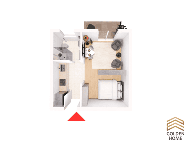 Apartment zum Kauf 199.000 € 1 Zimmer 28 m² 1. Geschoss Bad Tölz Bad Tölz 83646