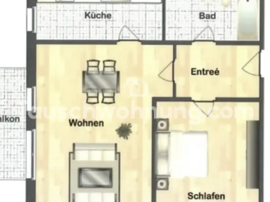 Wohnung zur Miete Tauschwohnung 730 € 2 Zimmer 68 m² 2. Geschoss Südliche Innenstadt Potsdam 14473