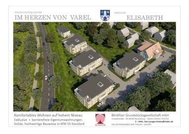 Wohnung zum Kauf Provisionsfrei 384.500 € 3 Zimmer Varel Varel 26316
