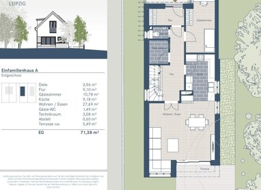 Einfamilienhaus zum Kauf Provisionsfrei 669.000 € 4,5 Zimmer 135,5 m² 408 m² Grundstück Lützschen-Stahmeln Leipzig 04159