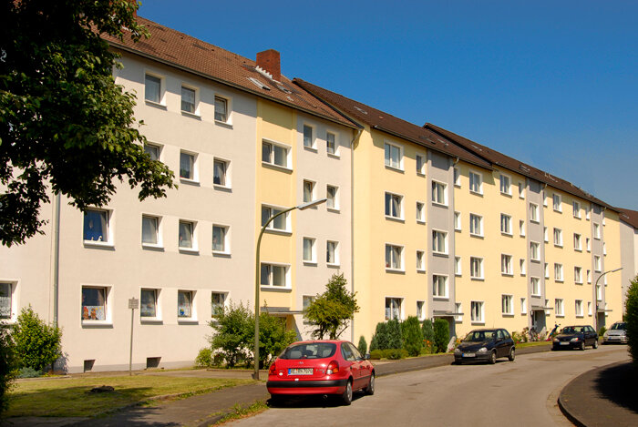 Wohnung zur Miete nur mit Wohnberechtigungsschein 203,28 € 2,5 Zimmer 50 m²<br/>Wohnfläche 2. Stock<br/>Geschoss Schöneberger Straße 12 Hochlarmark Recklinghausen 45661