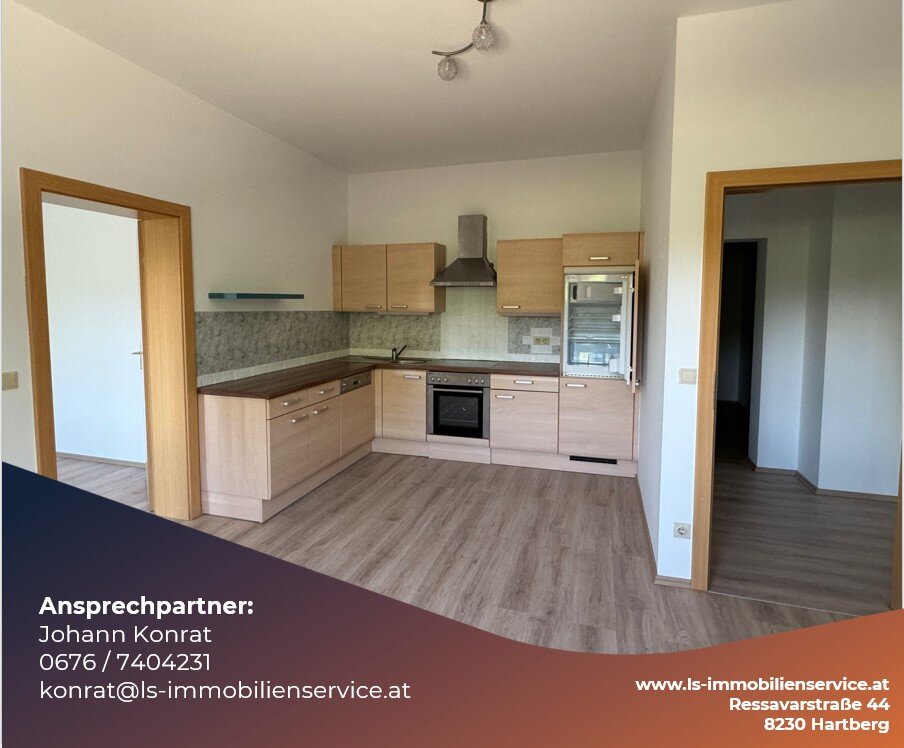 Wohnung zur Miete 610,27 € 2 Zimmer 69,9 m²<br/>Wohnfläche Hartberg Umgebung 8274