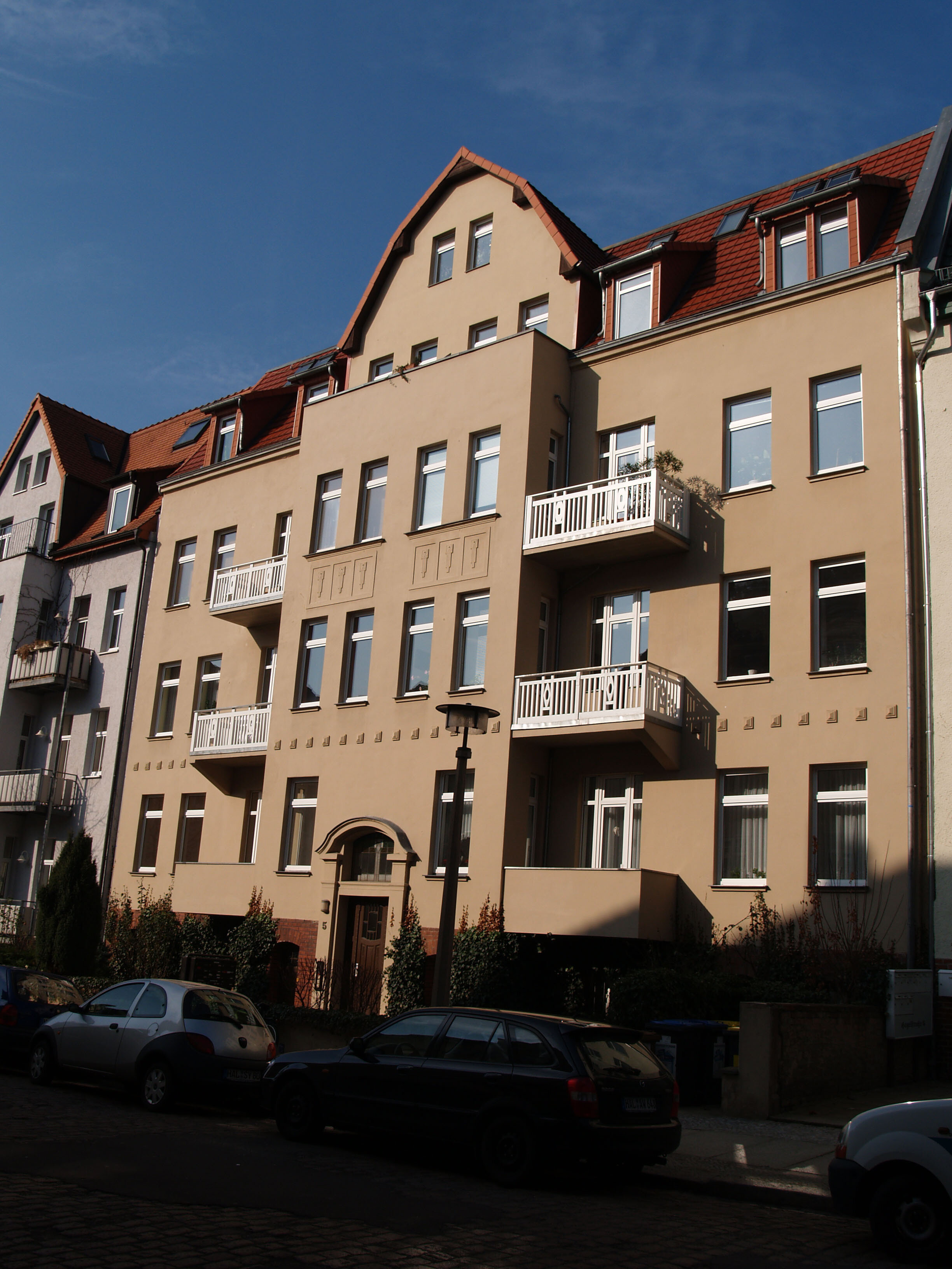 Wohnung zur Miete 850 € 3 Zimmer 105,5 m² Hegelstraße 5 Paulusviertel Halle (Saale) 06114
