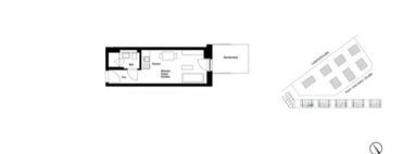 Apartment zur Miete 1.270 € 2 Zimmer 70 m² Fritz-Wendel-Straße 2A Universitätsviertel Augsburg 86159
