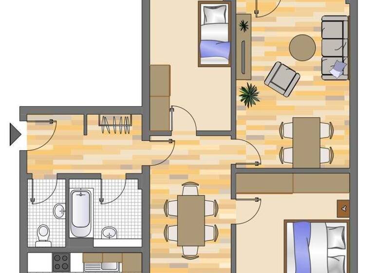 Wohnung zur Miete 931 € 3 Zimmer 81 m² 5. Geschoss frei ab 17.02.2026 Fürstenberger Straße 5 Hassels Düsseldorf 40599