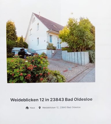 Einfamilienhaus zum Kauf provisionsfrei 550.000 € 5 Zimmer 167 m² 504 m² Grundstück Weideblicken 12 Bad Oldesloe 23843