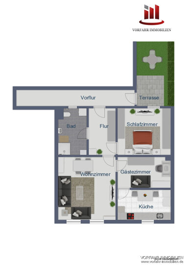 Wohnung zum Kauf 290.000 € 3 Zimmer 73,5 m² 1. Geschoss Garz Garz 18574