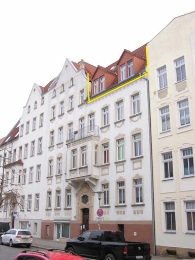 Wohnung zur Miete 485 € 3 Zimmer 73,7 m² 3. Geschoss Lutherplatz / Thüringer Bahnhof Halle (Saale) 06110