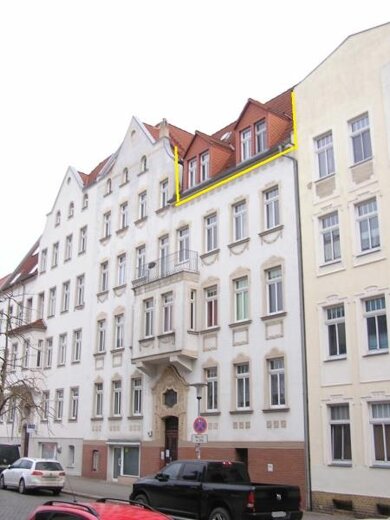 Wohnung zur Miete 485 € 3 Zimmer 73,7 m² 3. Geschoss Lutherplatz Halle (Saale) 06110