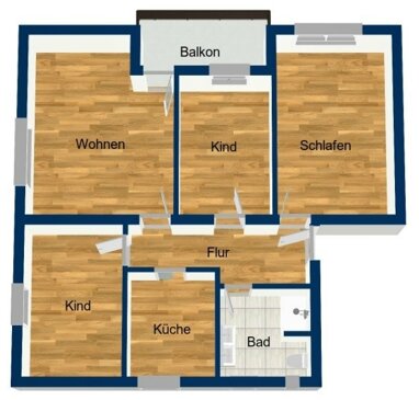 Wohnung zum Kauf 399.000 € 4 Zimmer 83 m² Universität Regensburg 93053