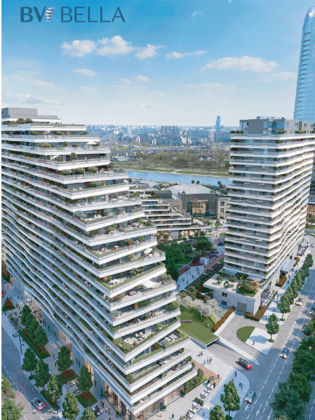 Wohnung zum Kauf 605.888 € 136,6 m²<br/>Wohnfläche Belgrad Watefront