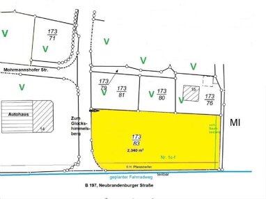 Grundstück zum Kauf Provisionsfrei 140.400 € 2.340 m² Grundstück Zum Glockshimmelsberg 1 c-f Friedland Friedland 17098