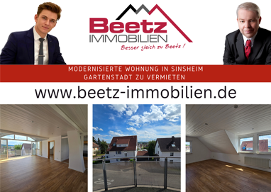 Wohnung zur Miete 850 € 3 Zimmer 86 m² 1. Geschoss Sinsheim Sinsheim , Elsenz 74889