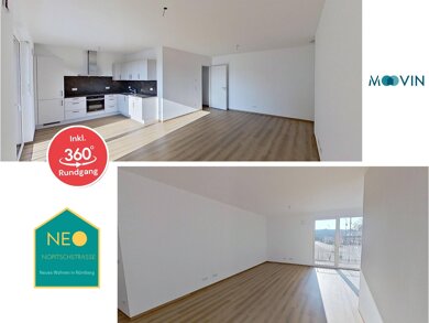 Studio zur Miete 1.320 € 3 Zimmer 88,3 m² 4. Geschoss frei ab 01.04.2025 Ambergerstrasse 45 Schweinau Nürnberg 90441