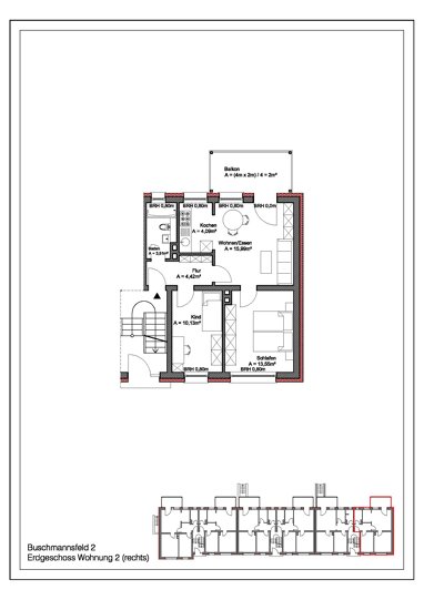 Wohnung zur Miete nur mit Wohnberechtigungsschein 273,95 € 3 Zimmer 49,8 m² Erdgeschoss Buschmannsfeld 2 Buschhausen Oberhausen 46149