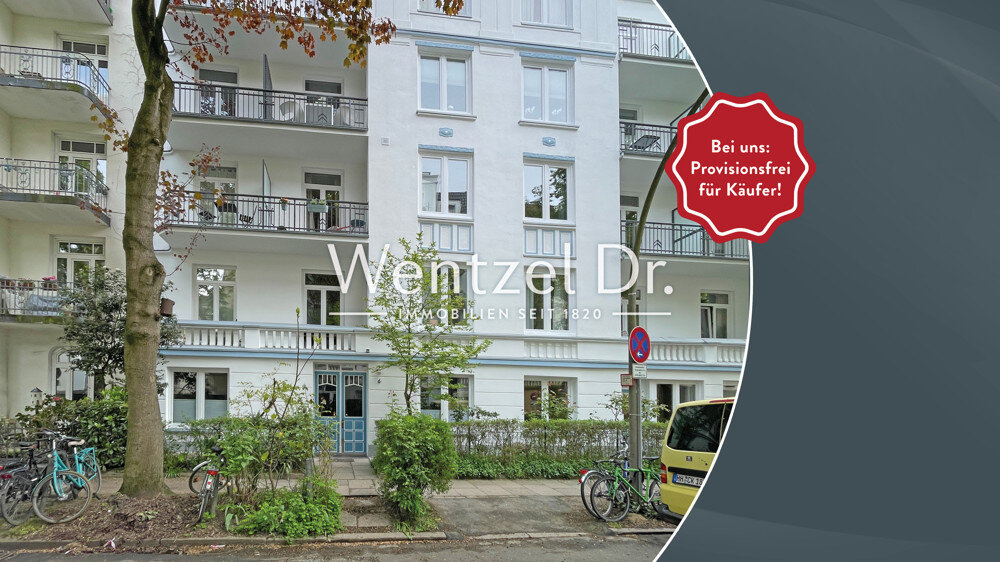 Wohnung zum Kauf Provisionsfrei 365.000 € 2 Zimmer 46 m²<br/>Wohnfläche 3. Stock<br/>Geschoss Winterhude Hamburg-Winterhude 22303