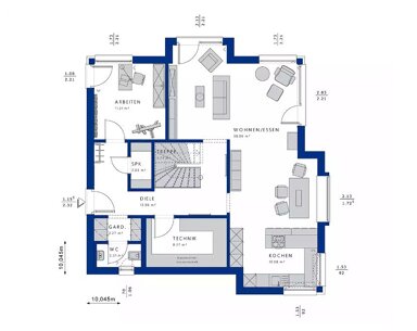 Einfamilienhaus zum Kauf 615.925 € 7 Zimmer 161 m² 458 m² Grundstück Bouwinghausenstraße 4/3 Altburg Calw-Altburg 75365